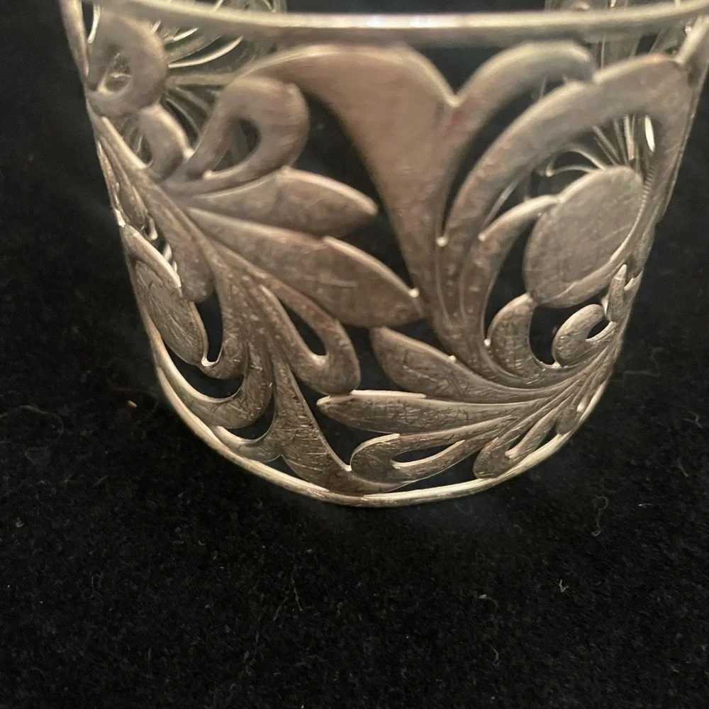 Silver Cuff Bracelet - Picture 2 of 4